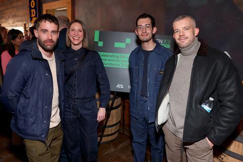 Christian Cooke, Sophie Green, Ryan Bobkin and Russell Tovey